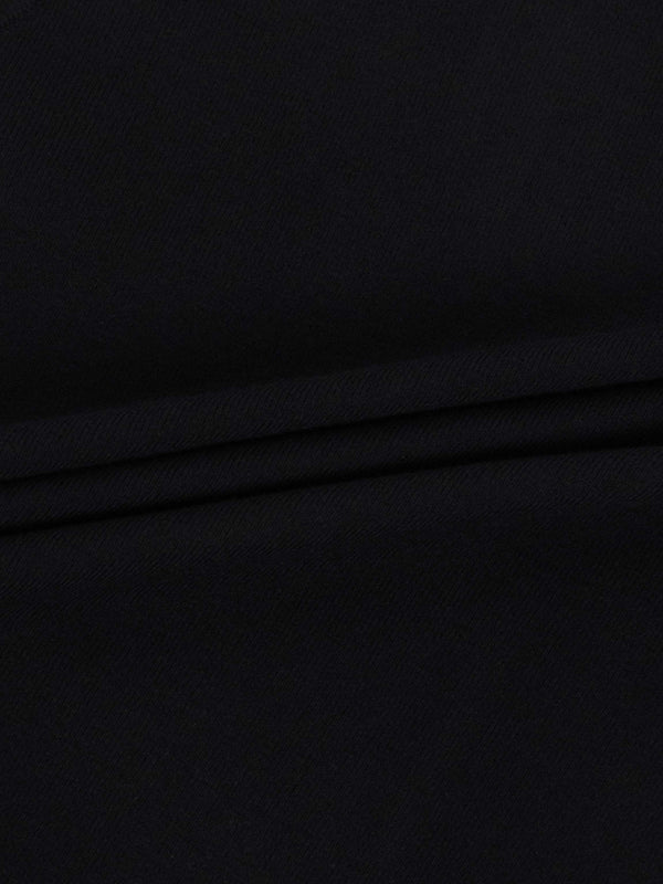 Sleeveless Mock Neck Sweater-Black