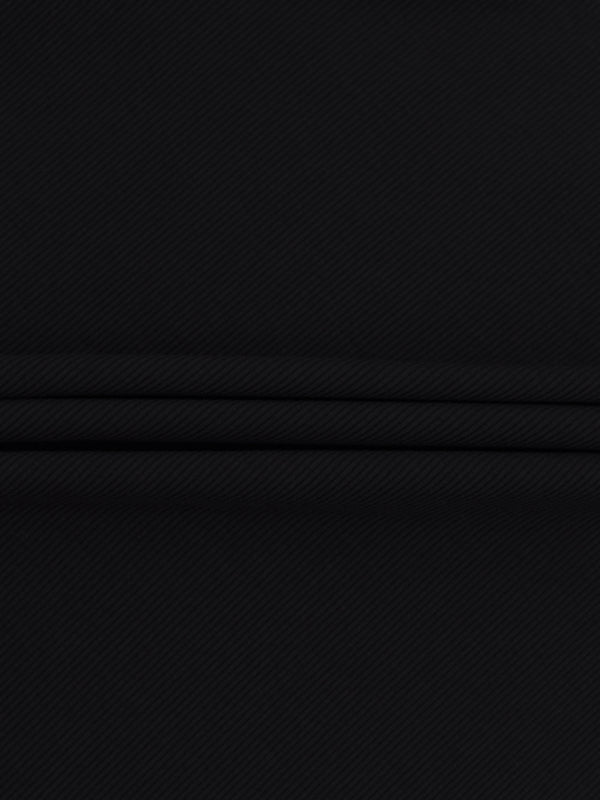 Ribbed Crew Bomber-Black