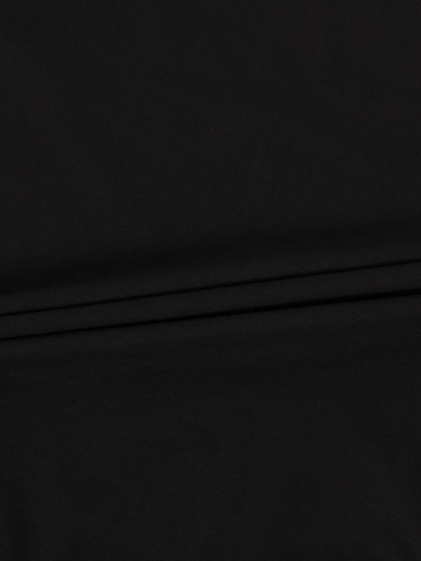 Crew Bomber Tee-Black