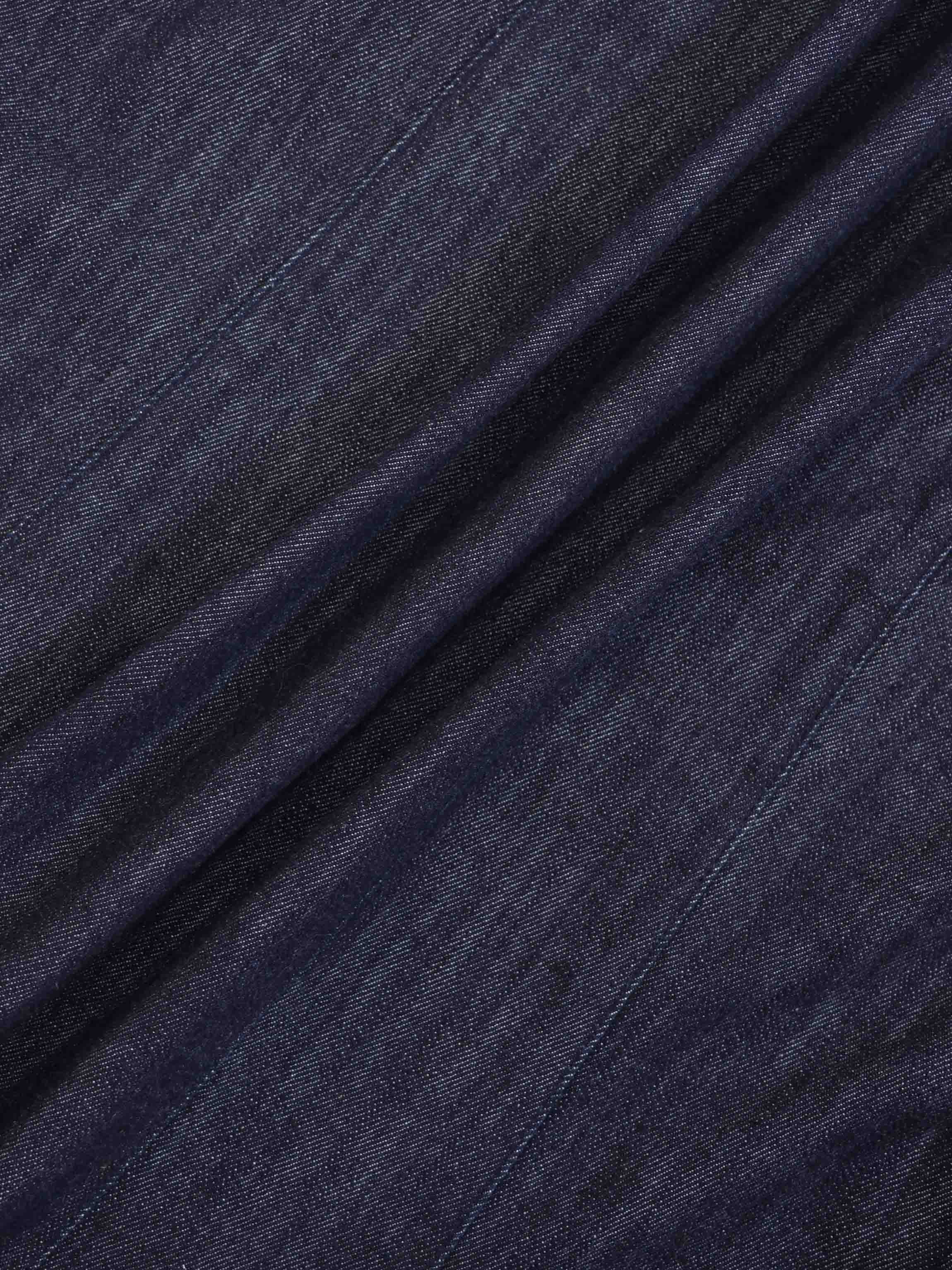 Classic Denim Shirt-Dark Blue