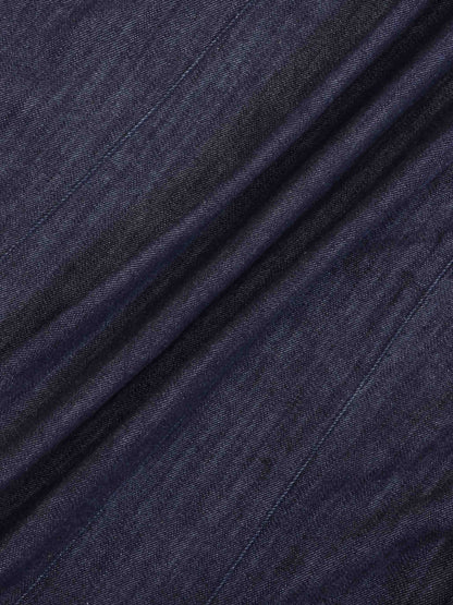 Classic Denim Shirt-Dark Blue