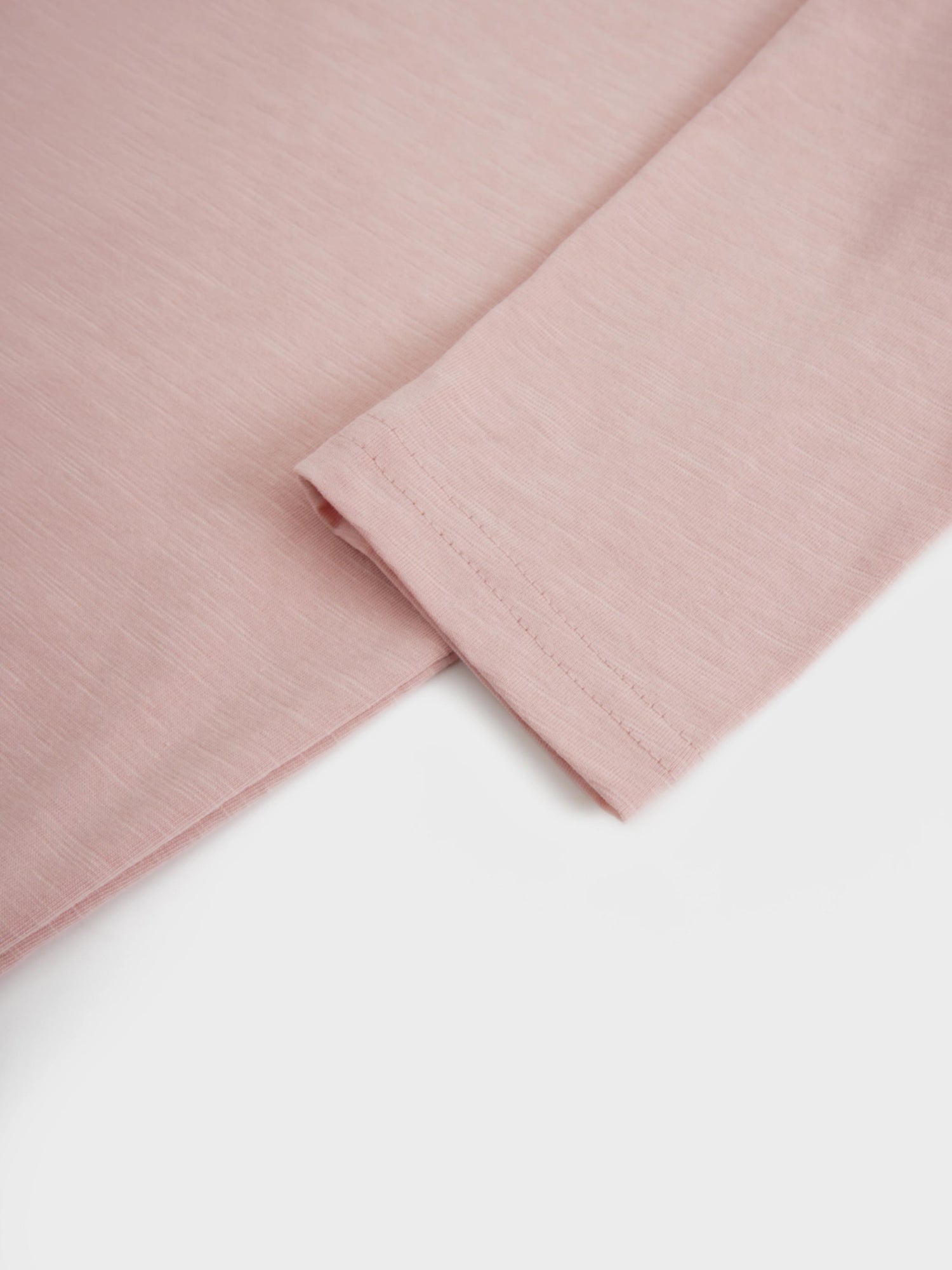 Crew Bomber Tee-Pink