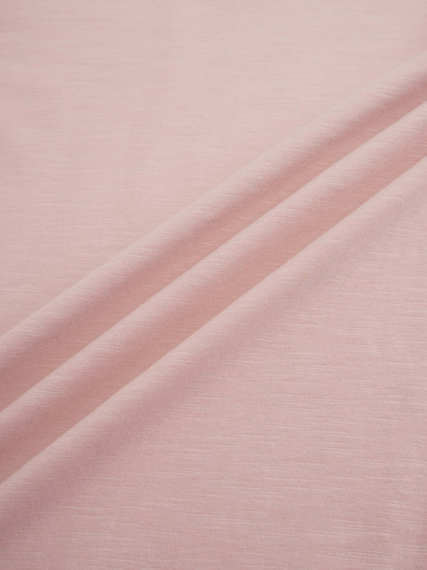 Crew Bomber Tee-Pink