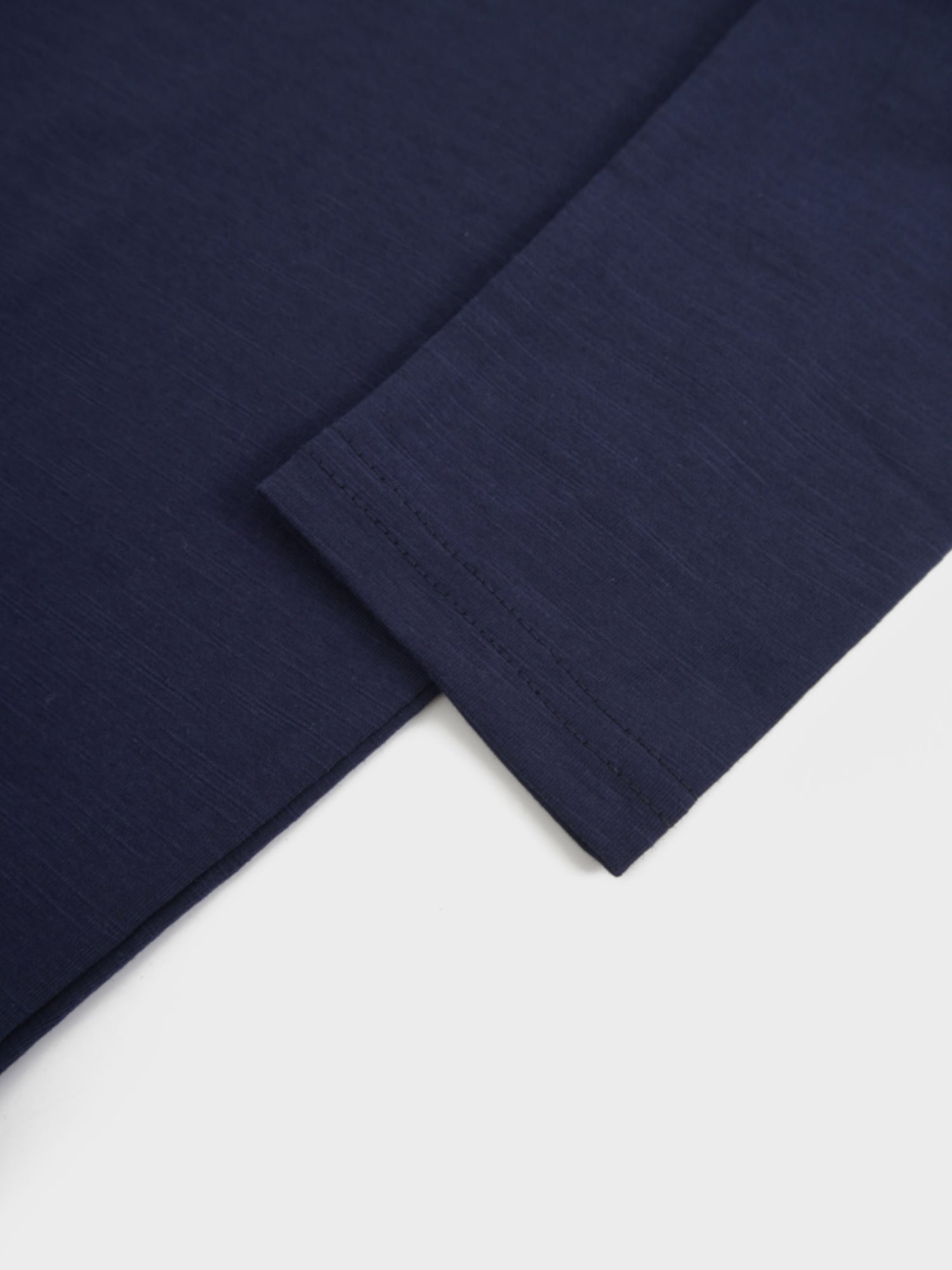 Crew Bomber Tee-Deep Navy