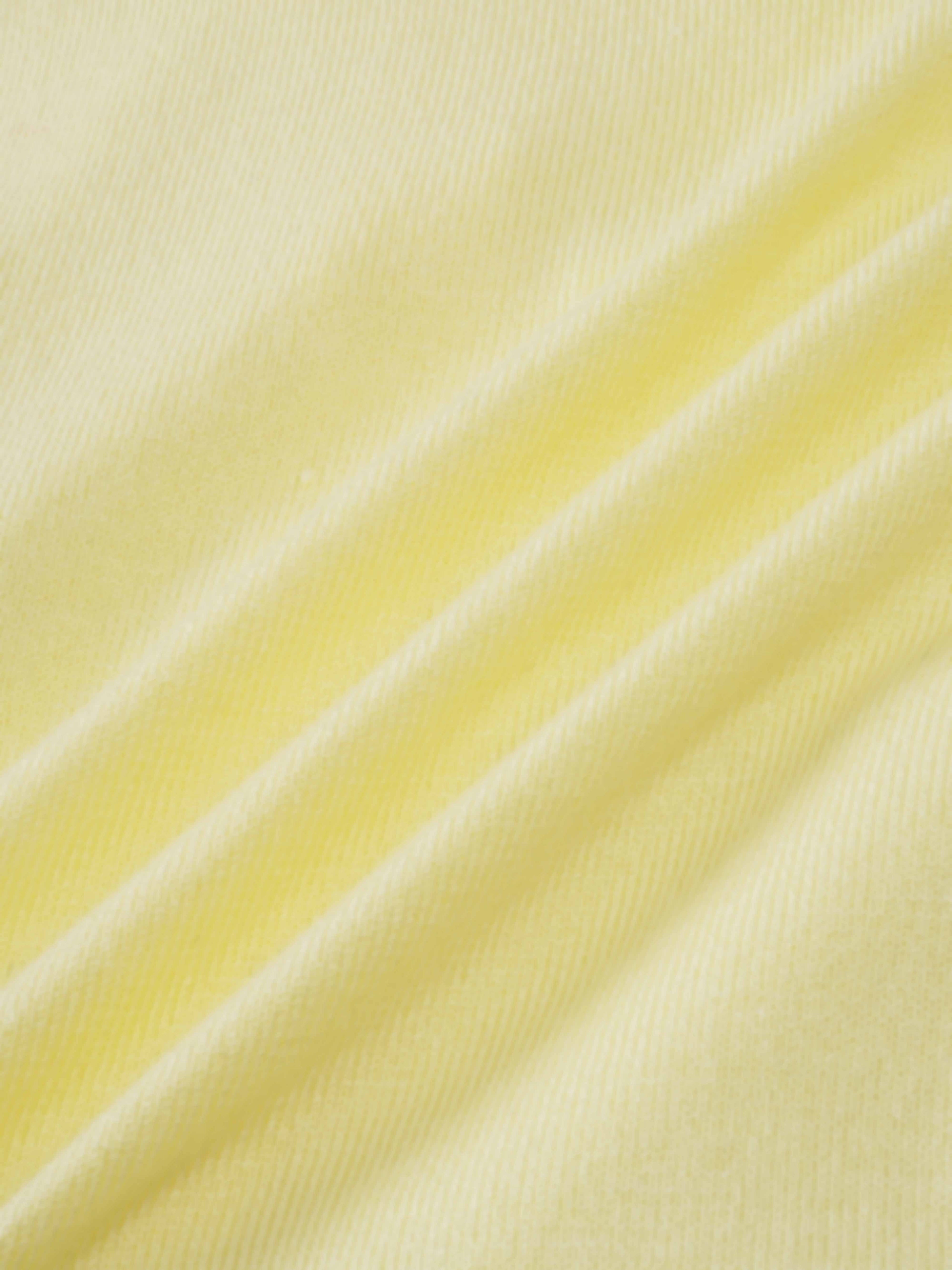 Ruffle Design Cardigan-Butter