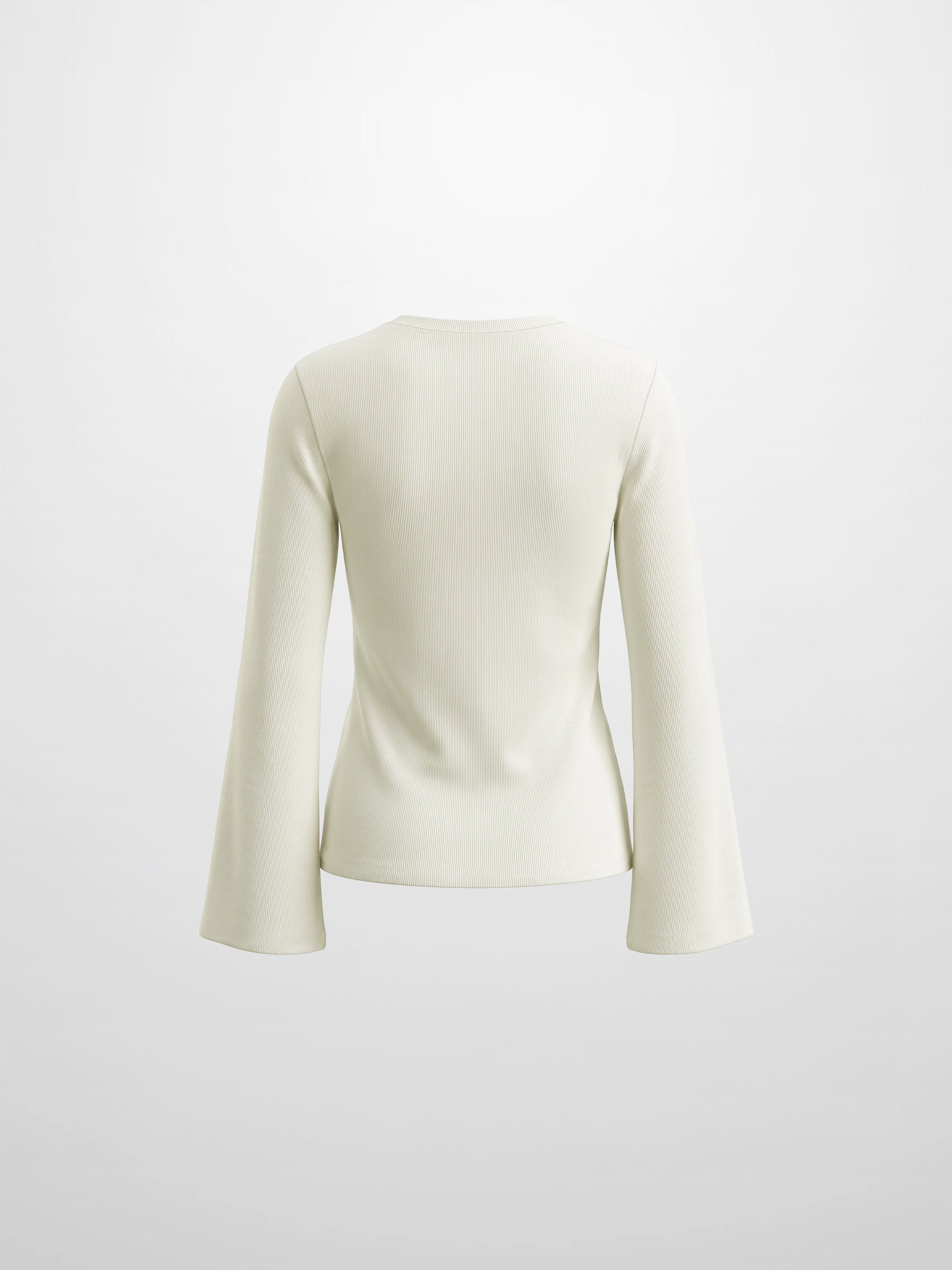 Bell Sleeve Sweater - Cream