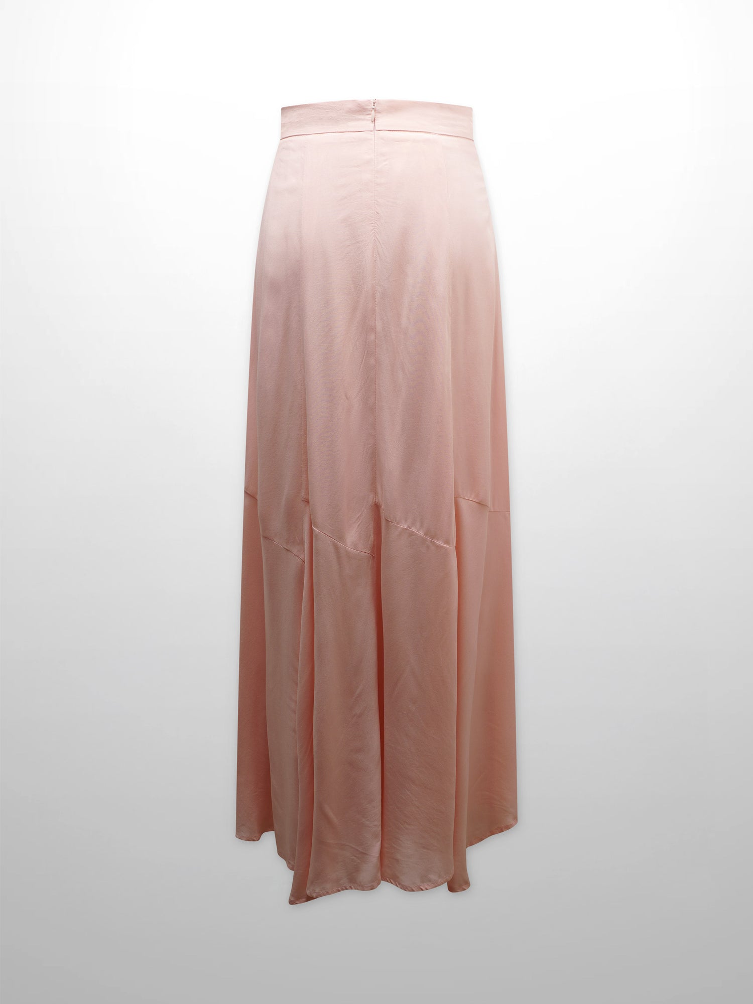 TRUMPET FLARE SKIRT-SUMMER BLUSH