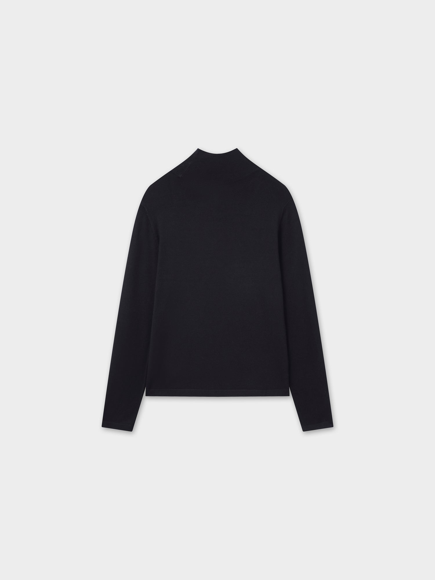 Knit Turtleneck-Black