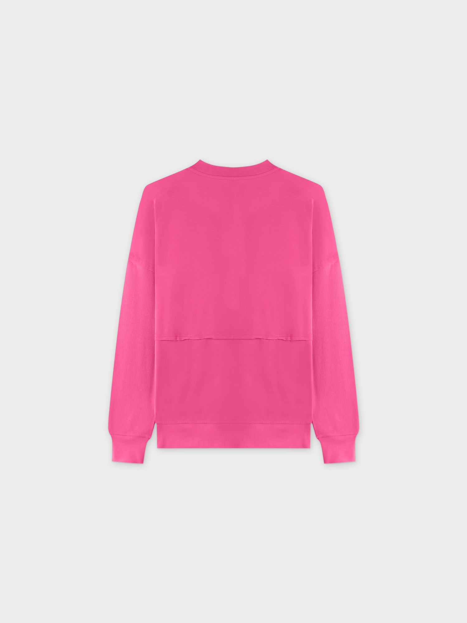 POCKET TEE-HOT PINK