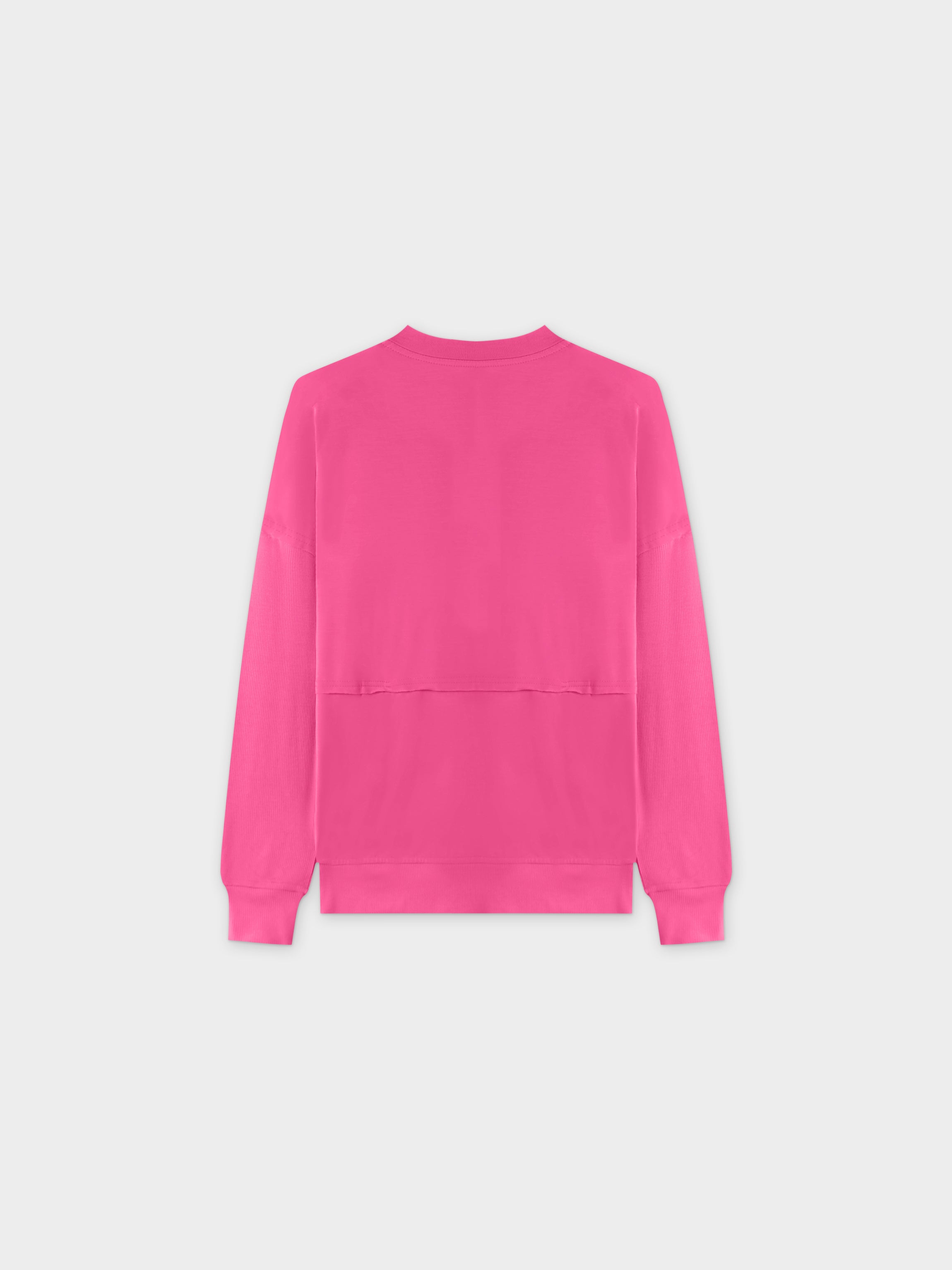 POCKET TEE-HOT PINK