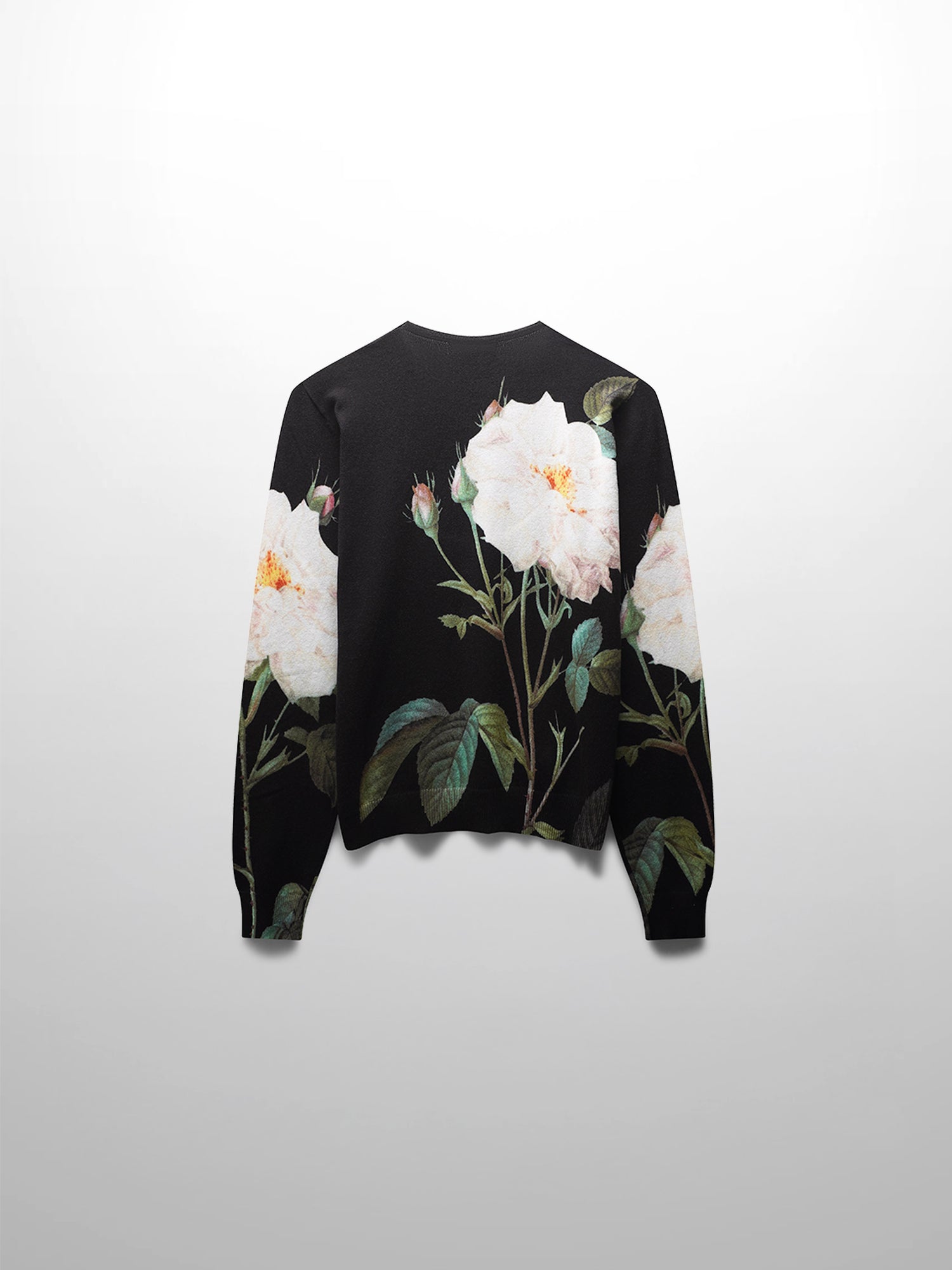 Printed Sweater-Oversized Floral