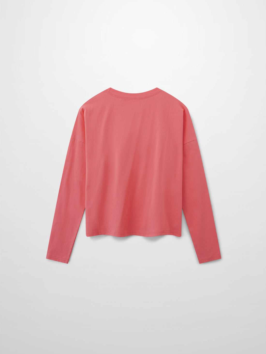 Crown Embossed T-Shirt-Coral