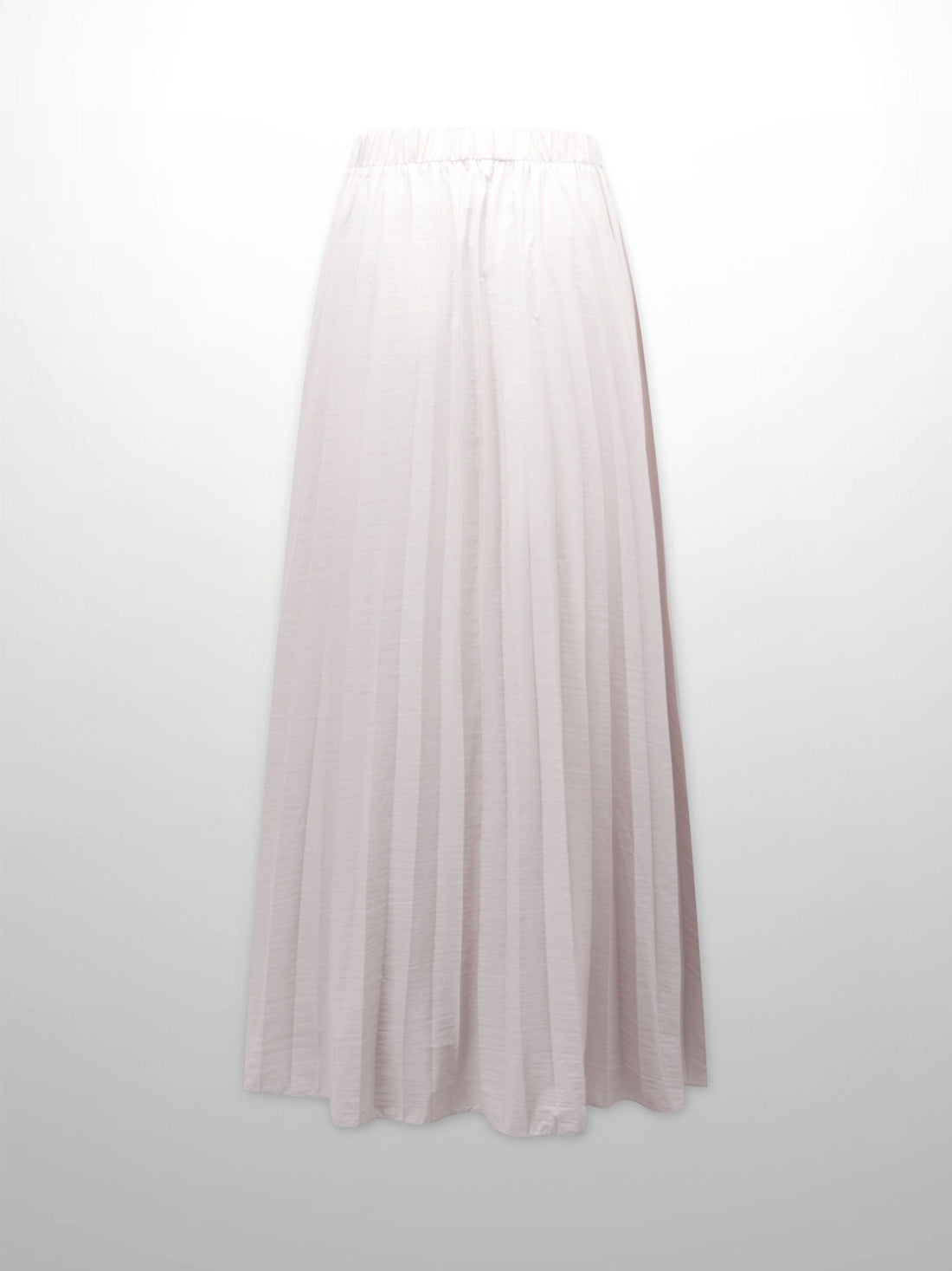 Nylon Circle Skirt-Ice Grey