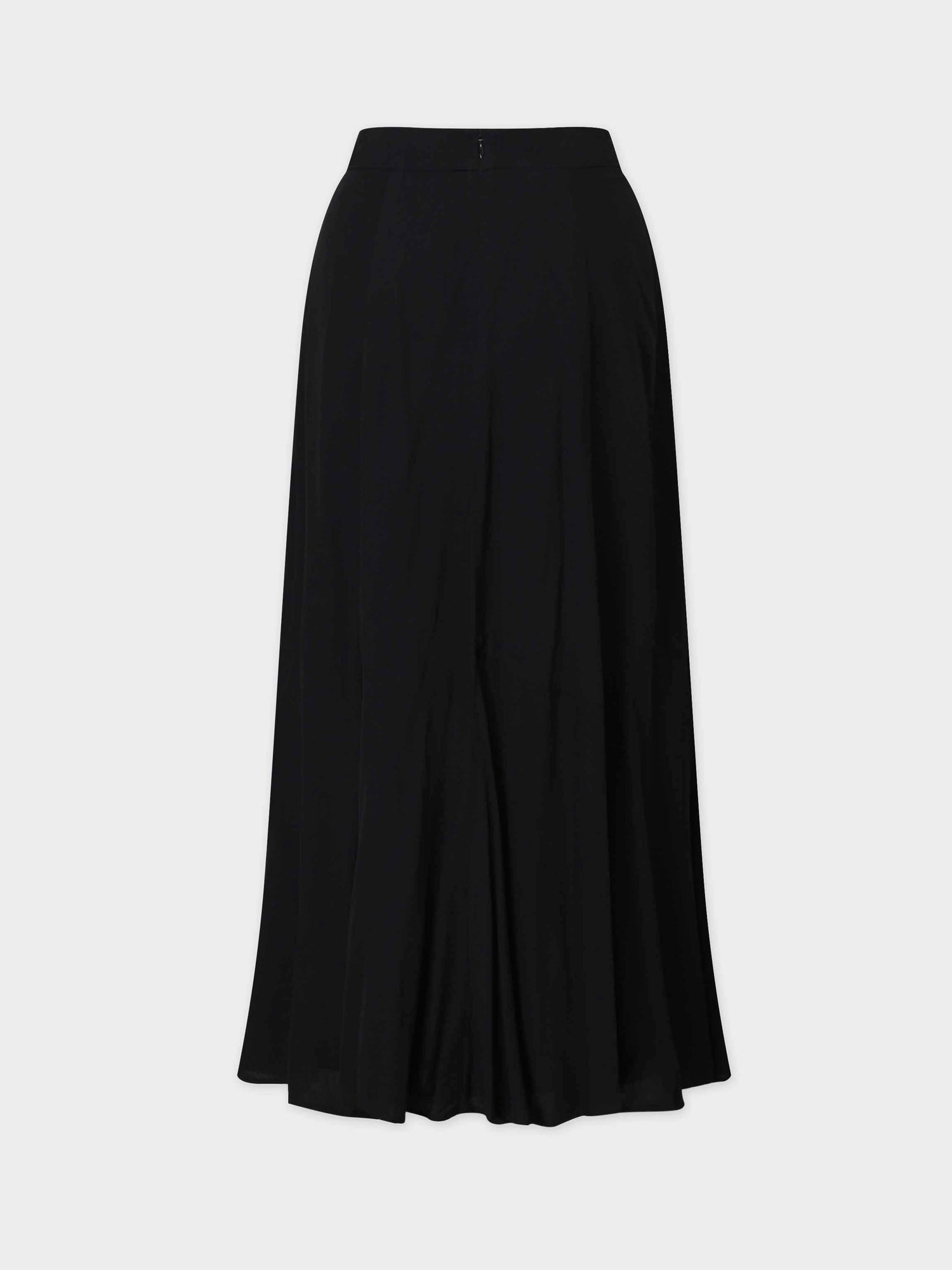 TRUMPET FLARE SKIRT-BLACK