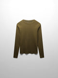 CLASSIC TEE LONG SLEEVE-CHOCOLATE BROWN