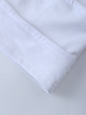 Double Tie Cardigan-White