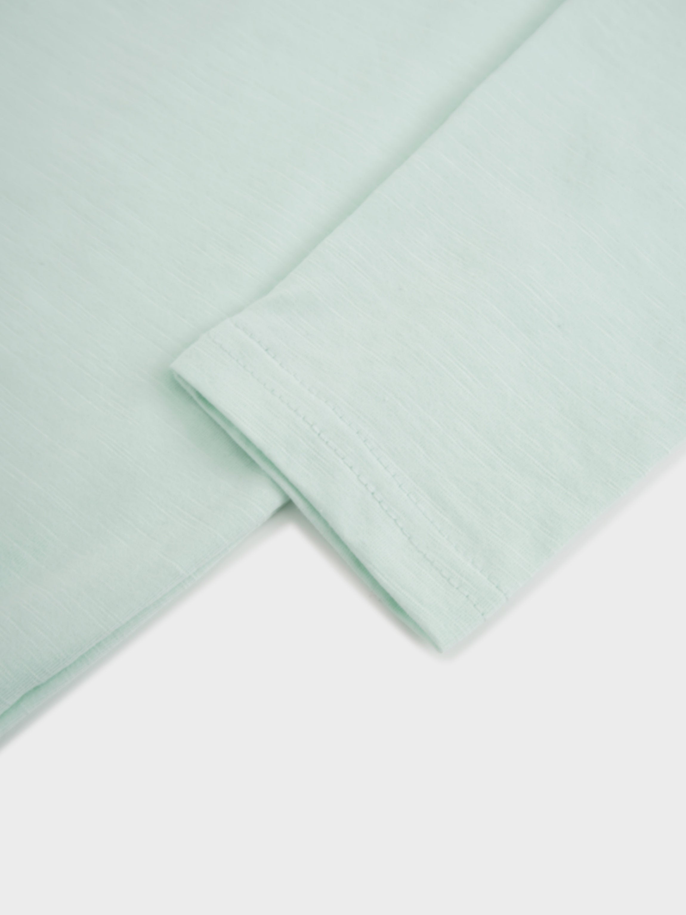 Crew Bomber Tee-Mint