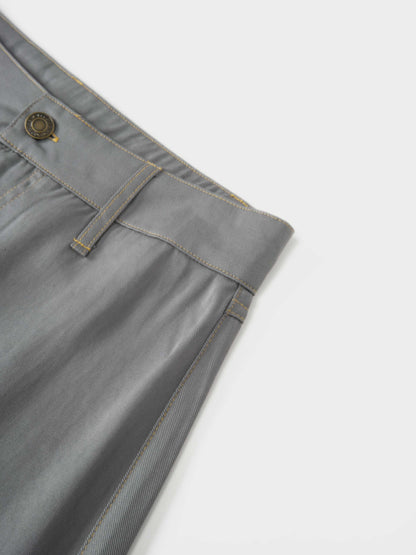 Lightweight A-Line Skirt-Grey