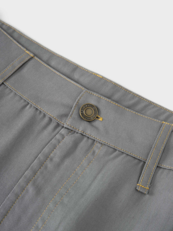 Lightweight A-Line Skirt-Grey