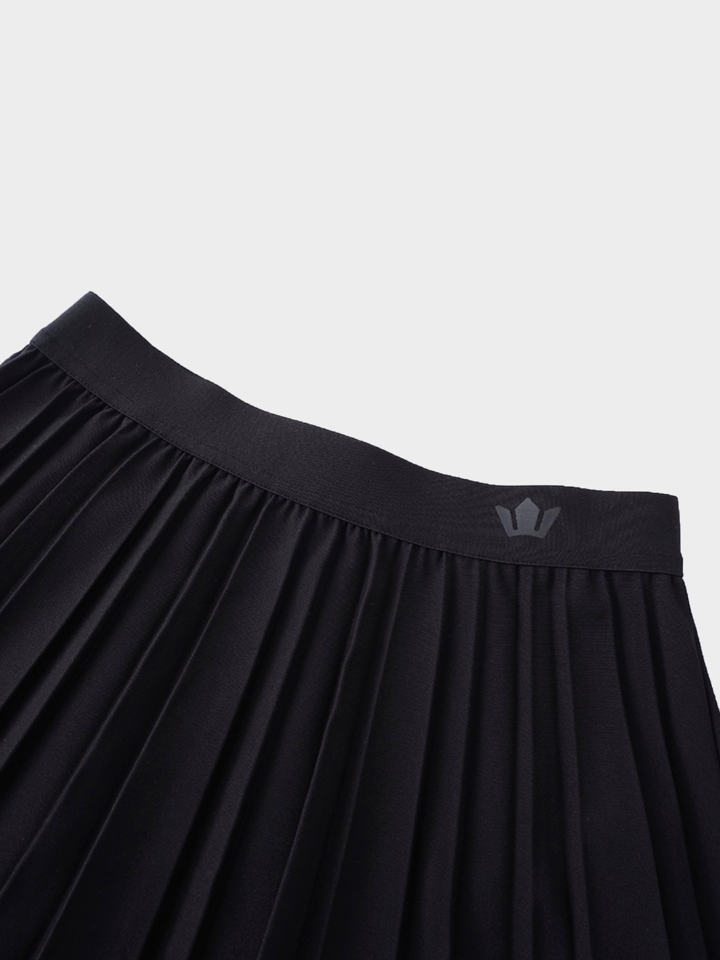 PLEATED SKIRT 26"-BLACK