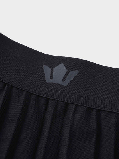 PLEATED SKIRT 26"-BLACK