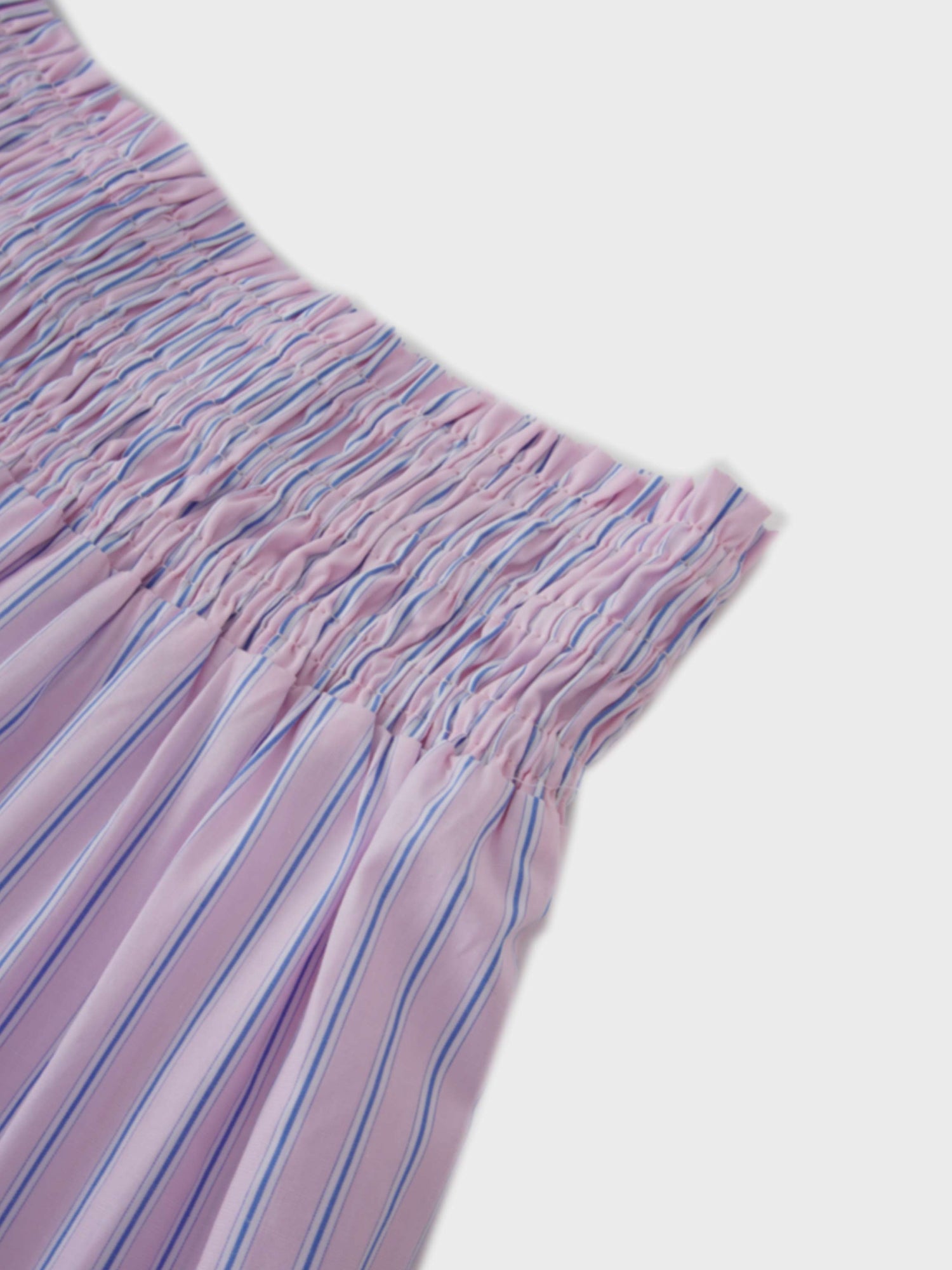 Striped Prairie Skirt-Pink