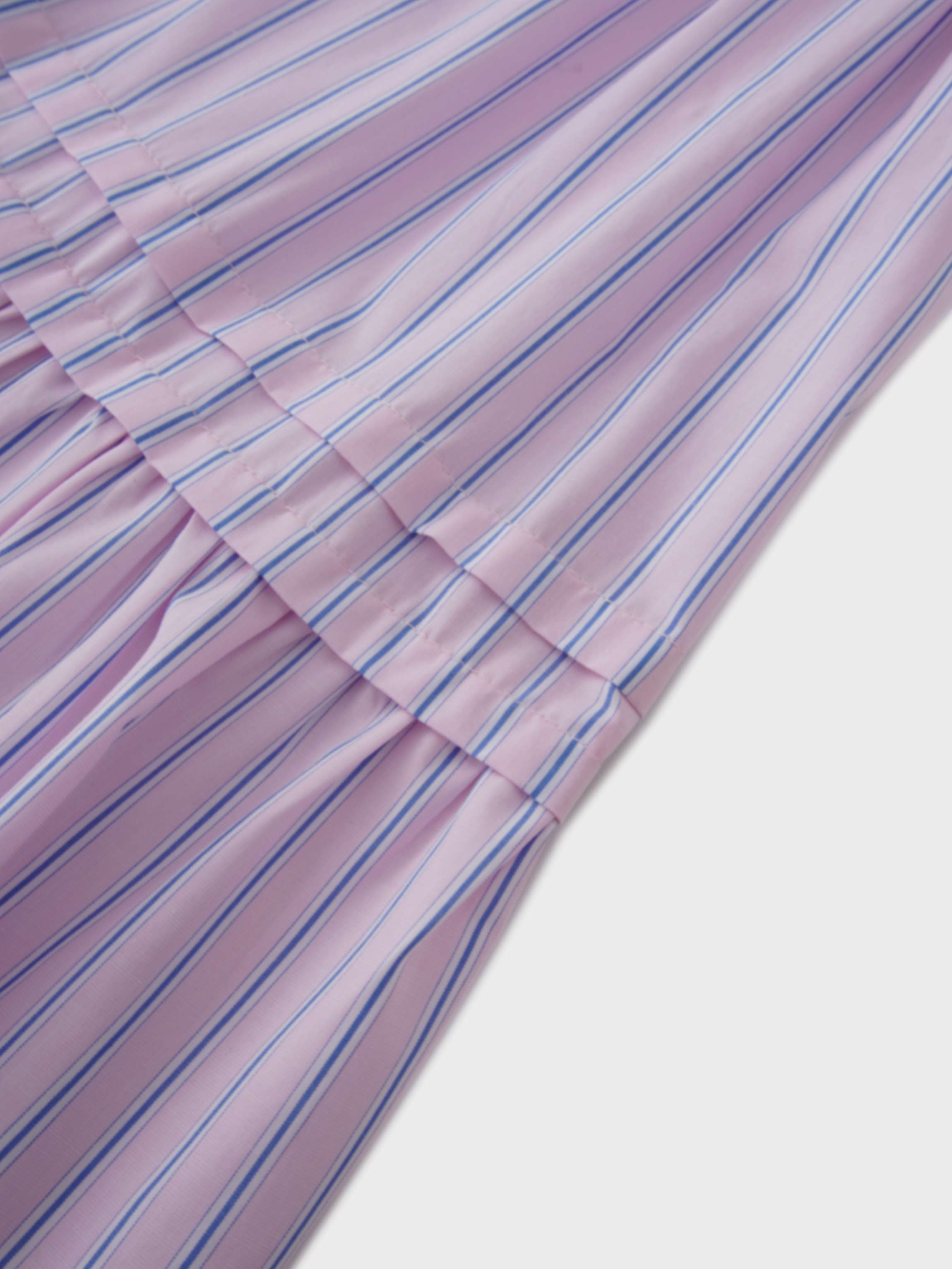 Striped Prairie Skirt-Pink