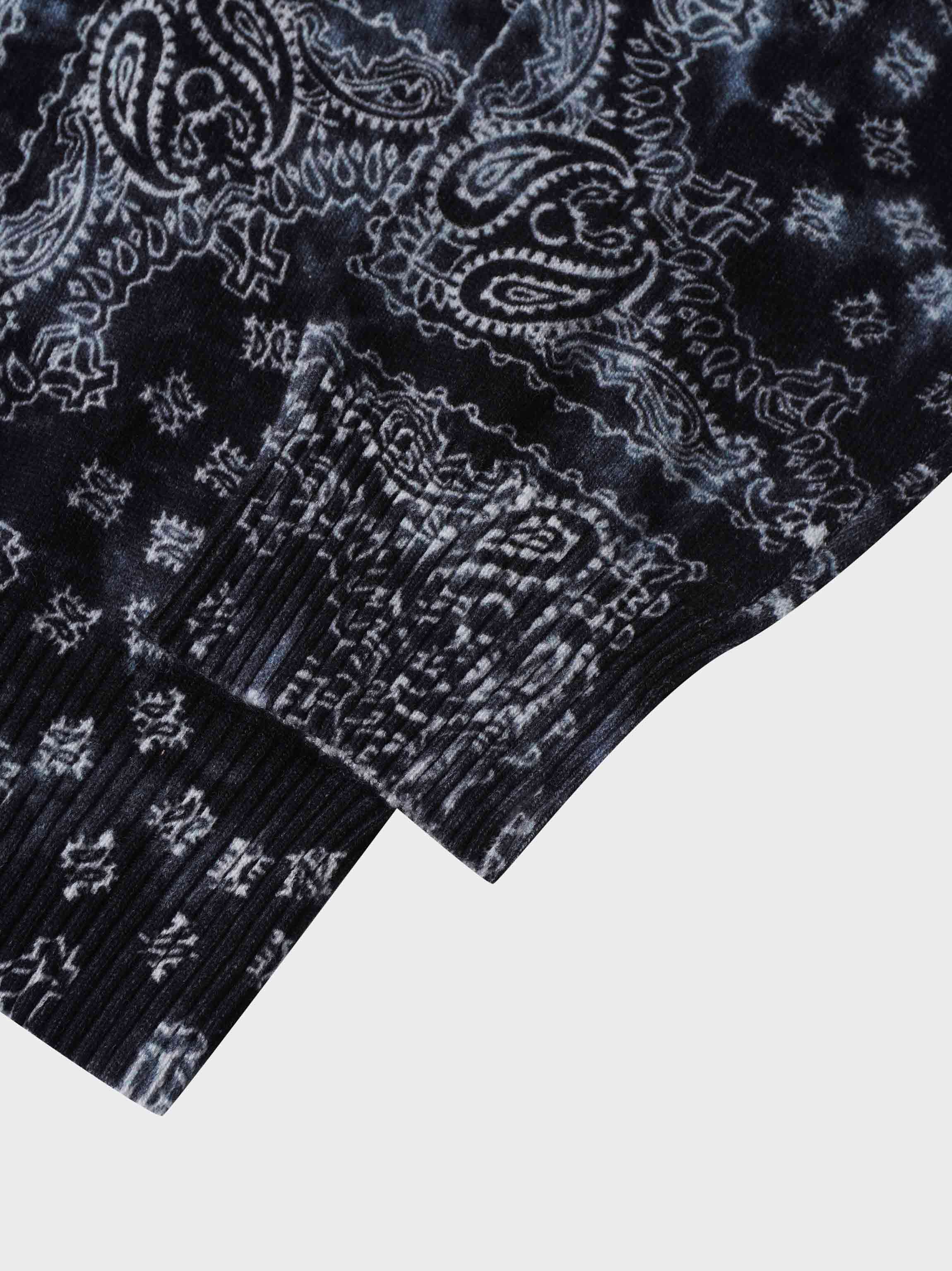 Printed Cardigan-Bandana