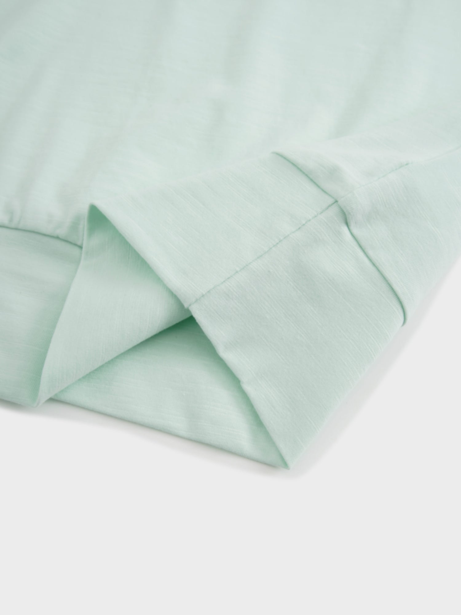 Crew Bomber Tee-Mint