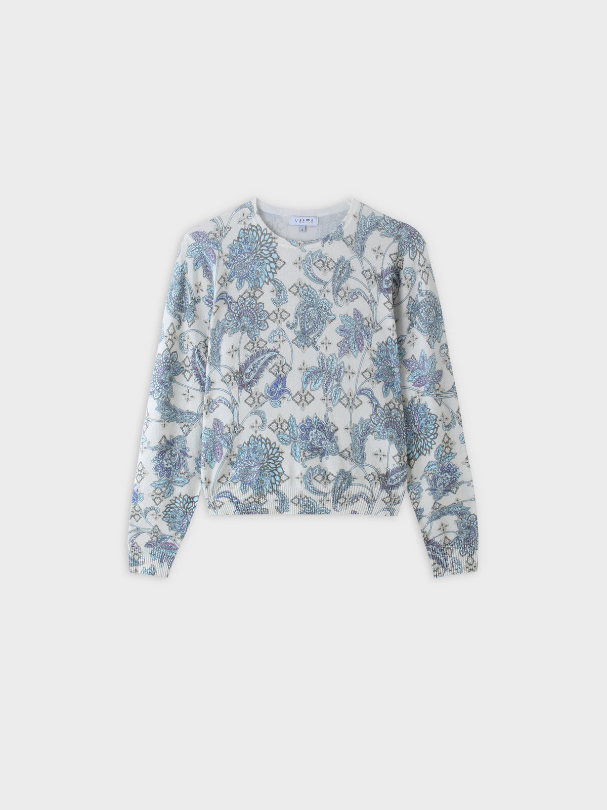 Printed Sweater-Paisley