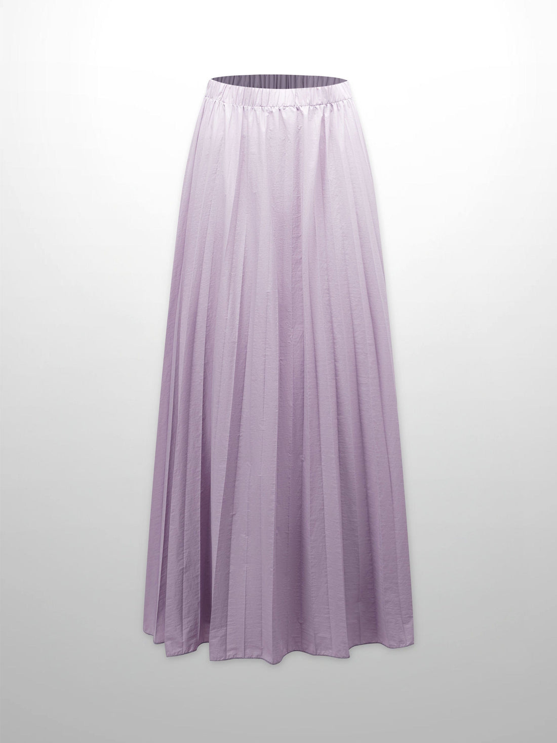 Nylon Circle Skirt-Mauve