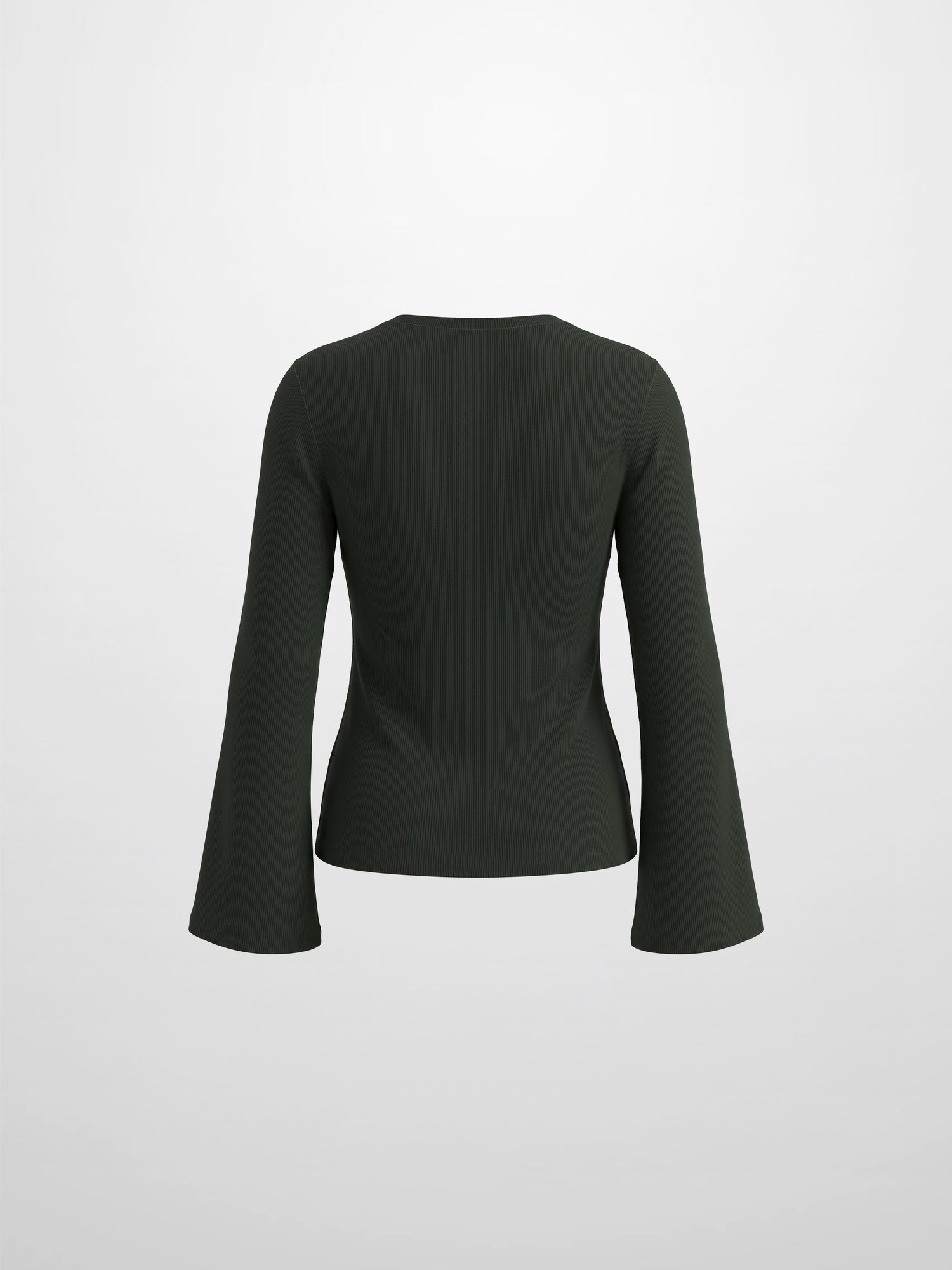 Bell Sleeve Sweater - Green