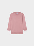 Basic Crew Sweater 3Q-Mauve