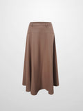 Wool Blend Yoke Skirt 26