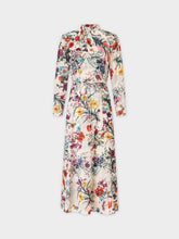 Printed Belted Dress-Floral