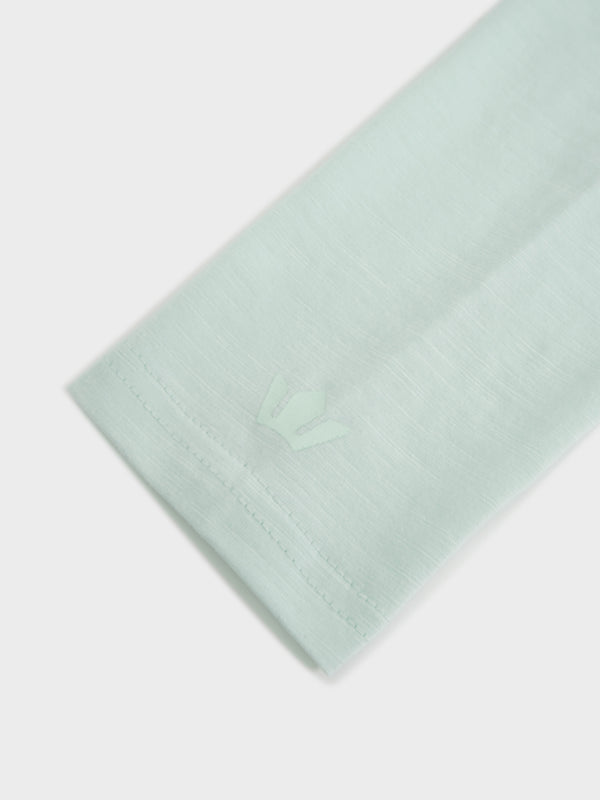 Crew Bomber Tee-Mint