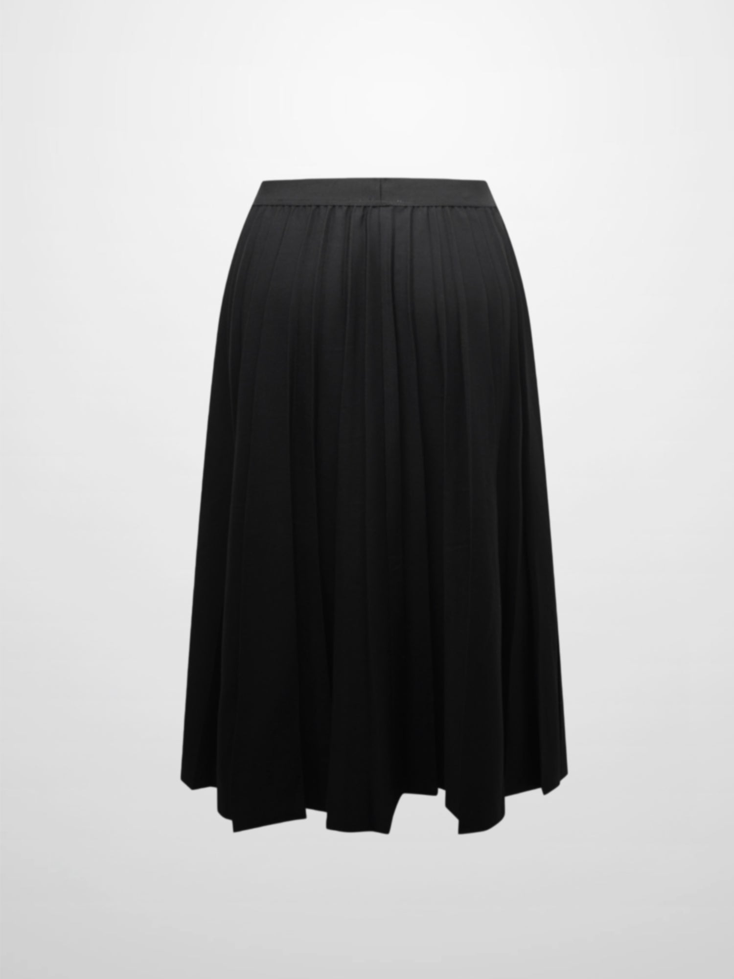 PLEATED SKIRT 26"-BLACK