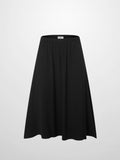 Elastic Waist Tshirt Skirt - Black 26