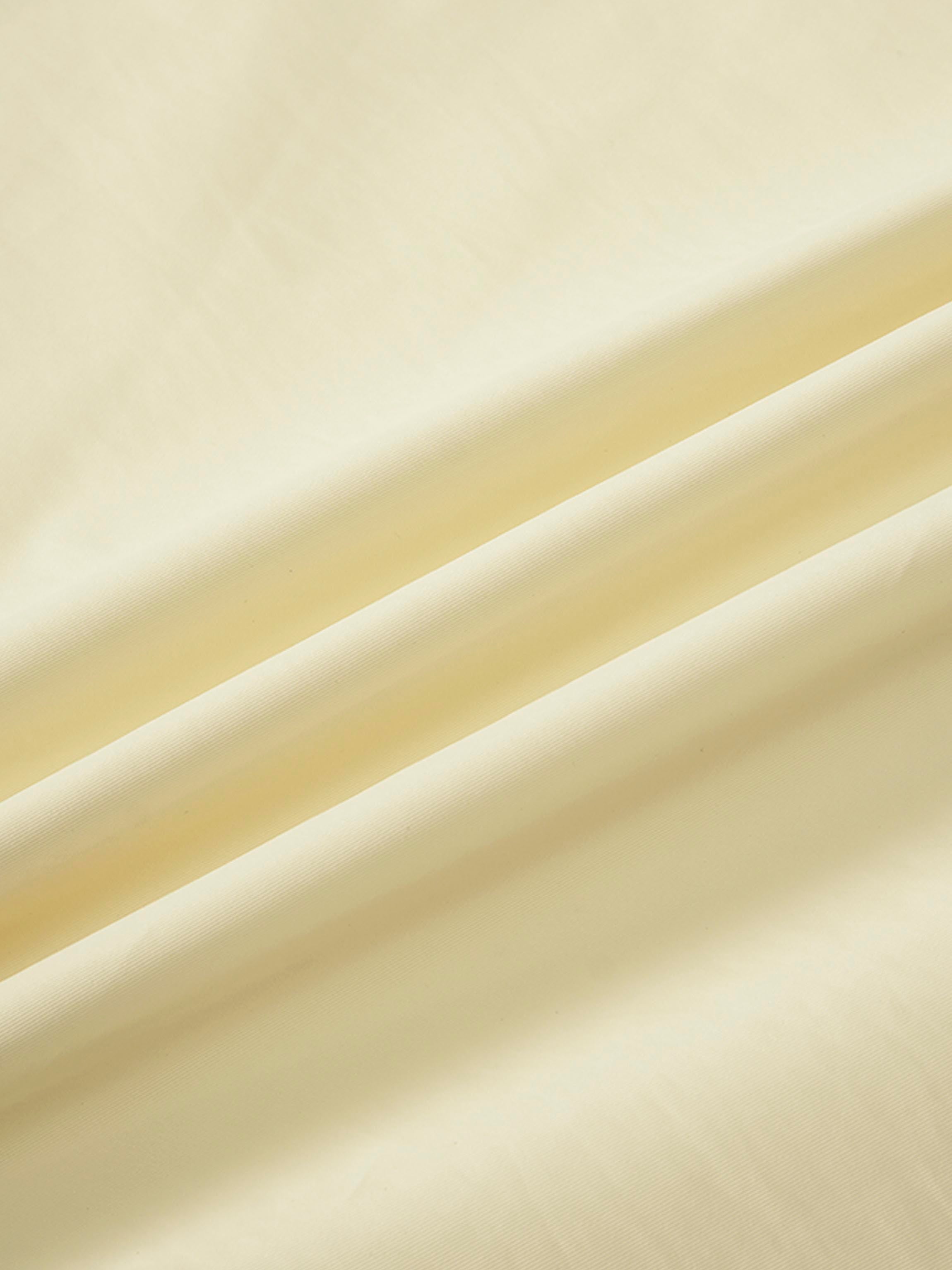 Waisted Full Taffeta Skirt-Butter Yellow