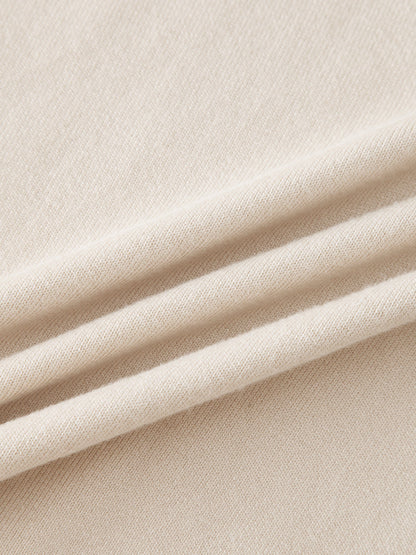 Basic Crew Sweater LS-Ivory