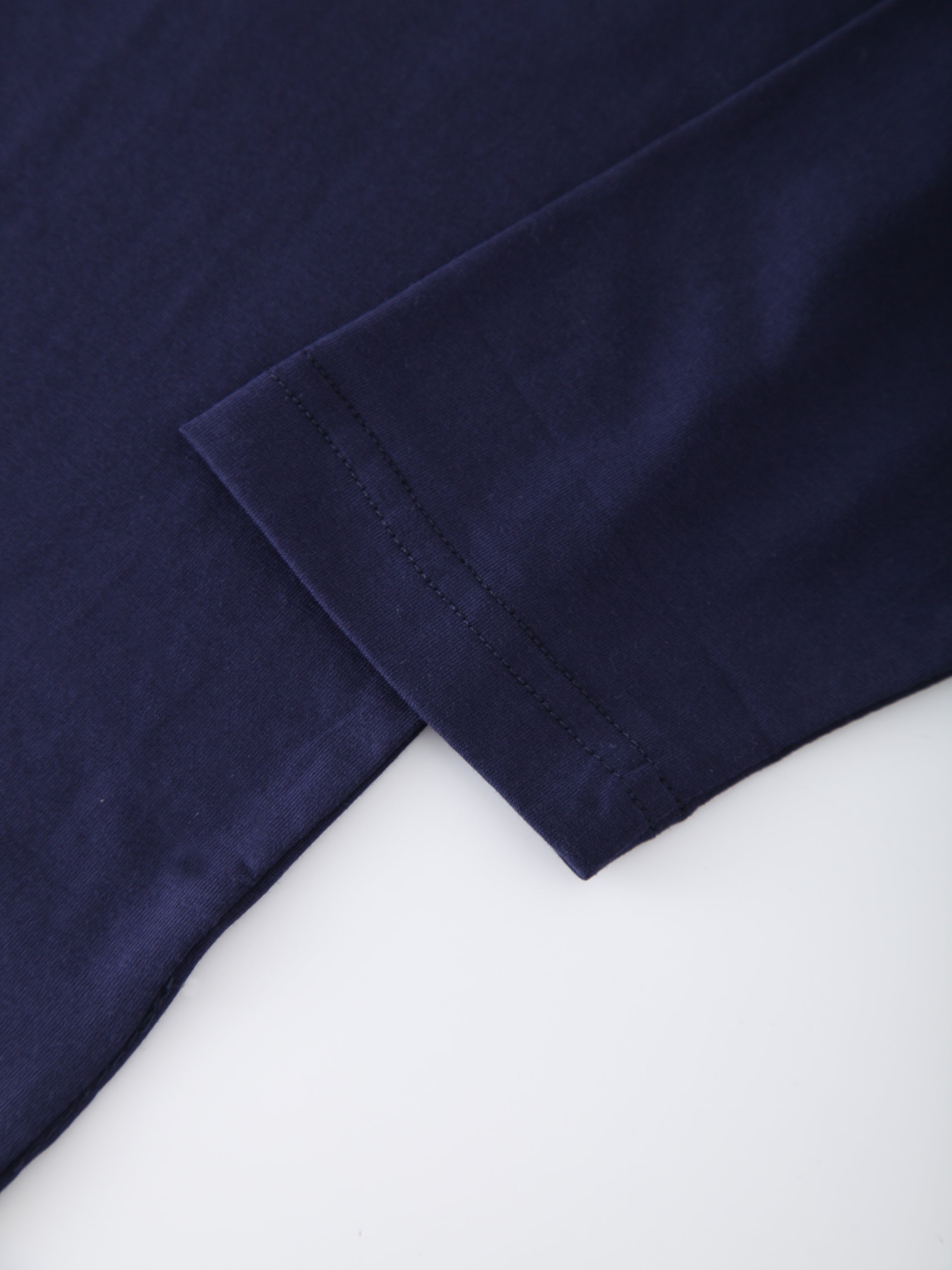 DRAWSTRING TEE-NAVY