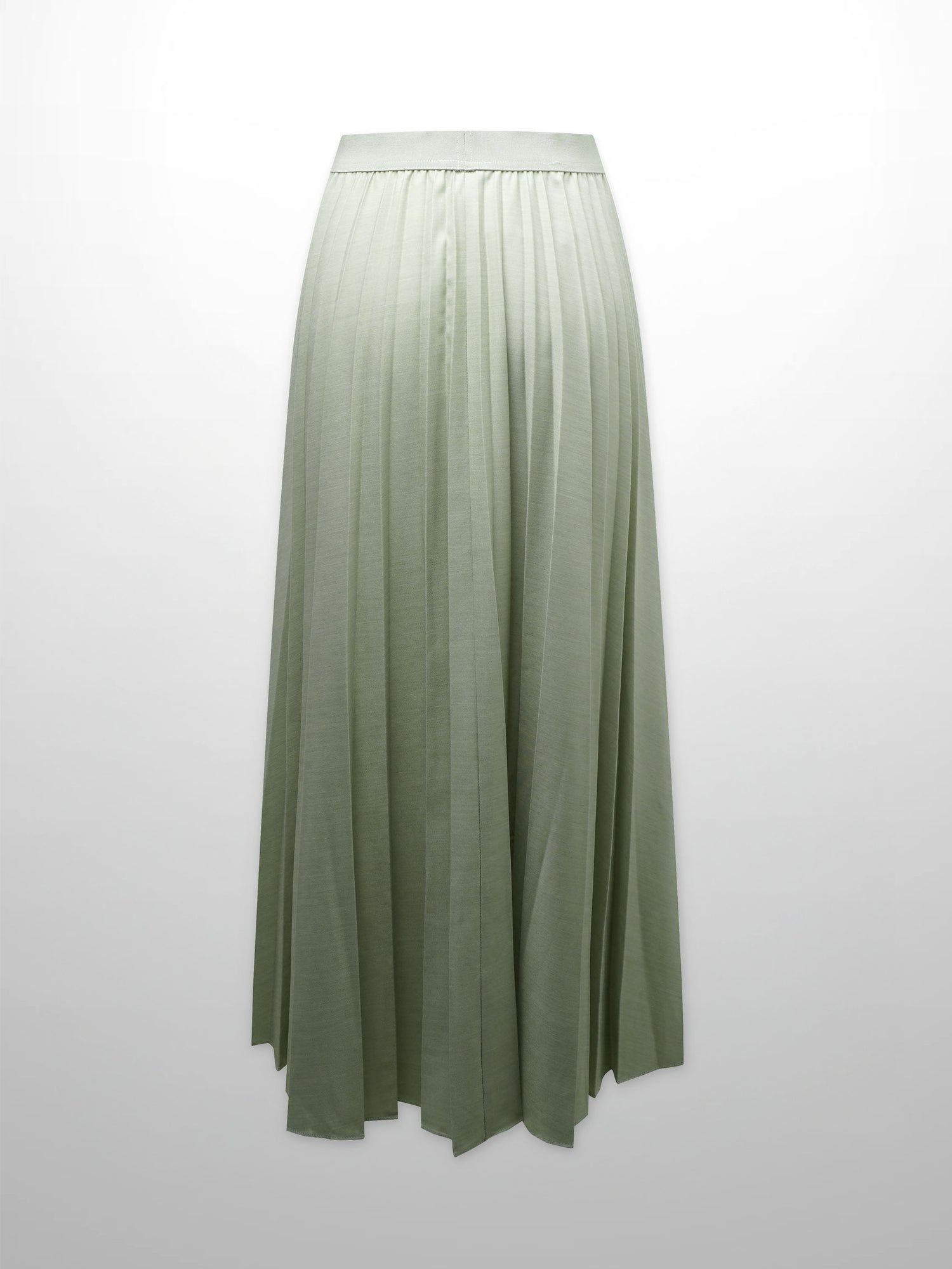 PLEATED SKIRT 35&quot;-SAGE GREEN