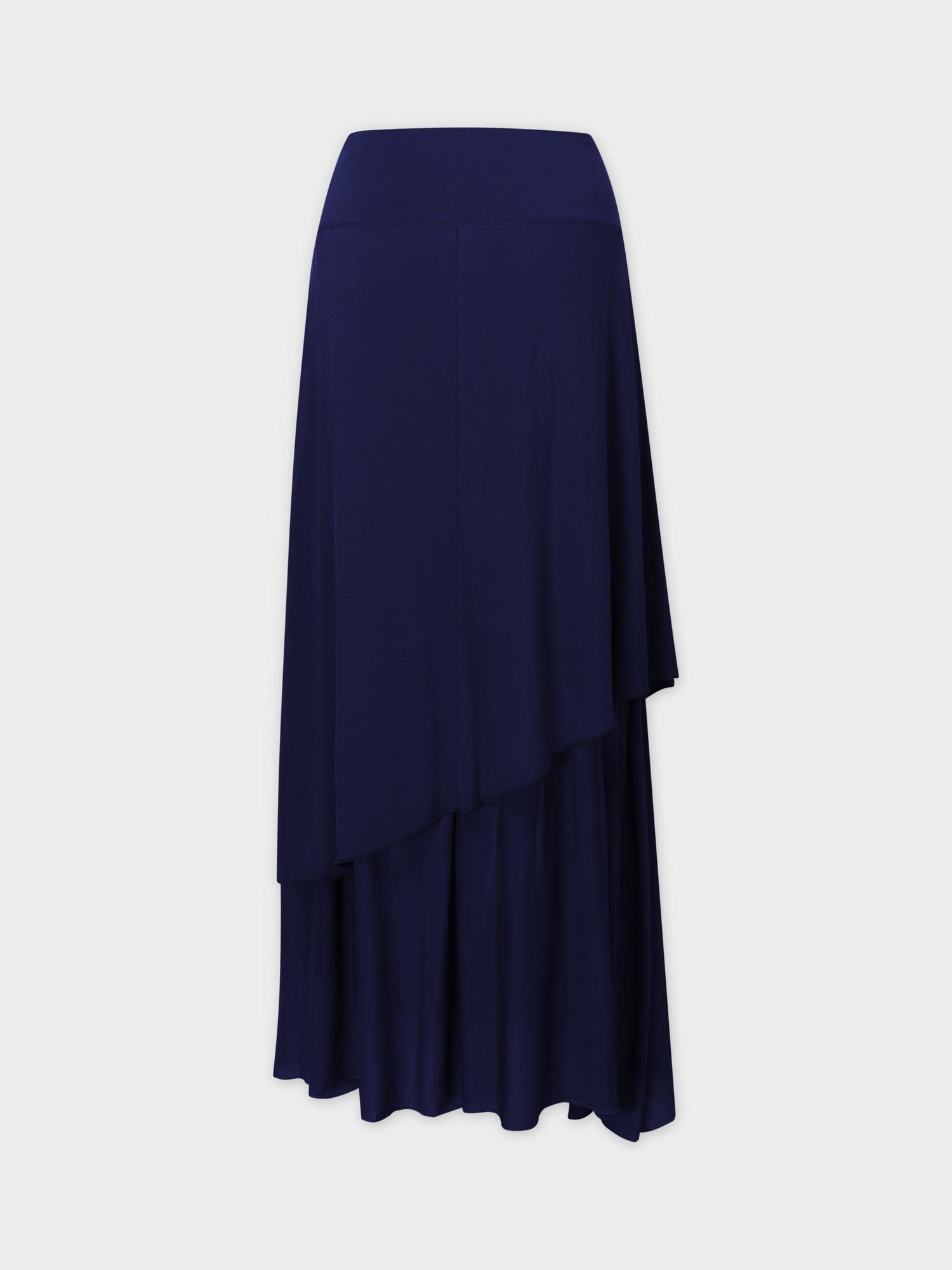 DOUBLE LAYER SKIRT-NAVY