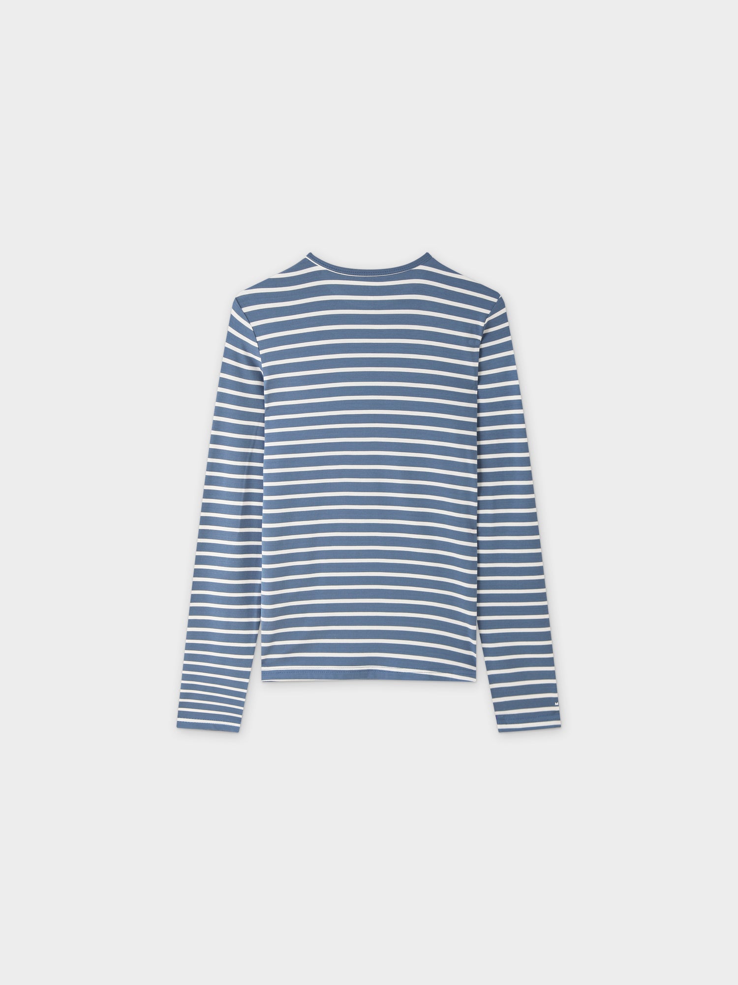 Butter Soft Stripe Crew-Azul/Blanco