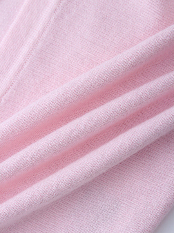 FLAT SHRUG-PINK