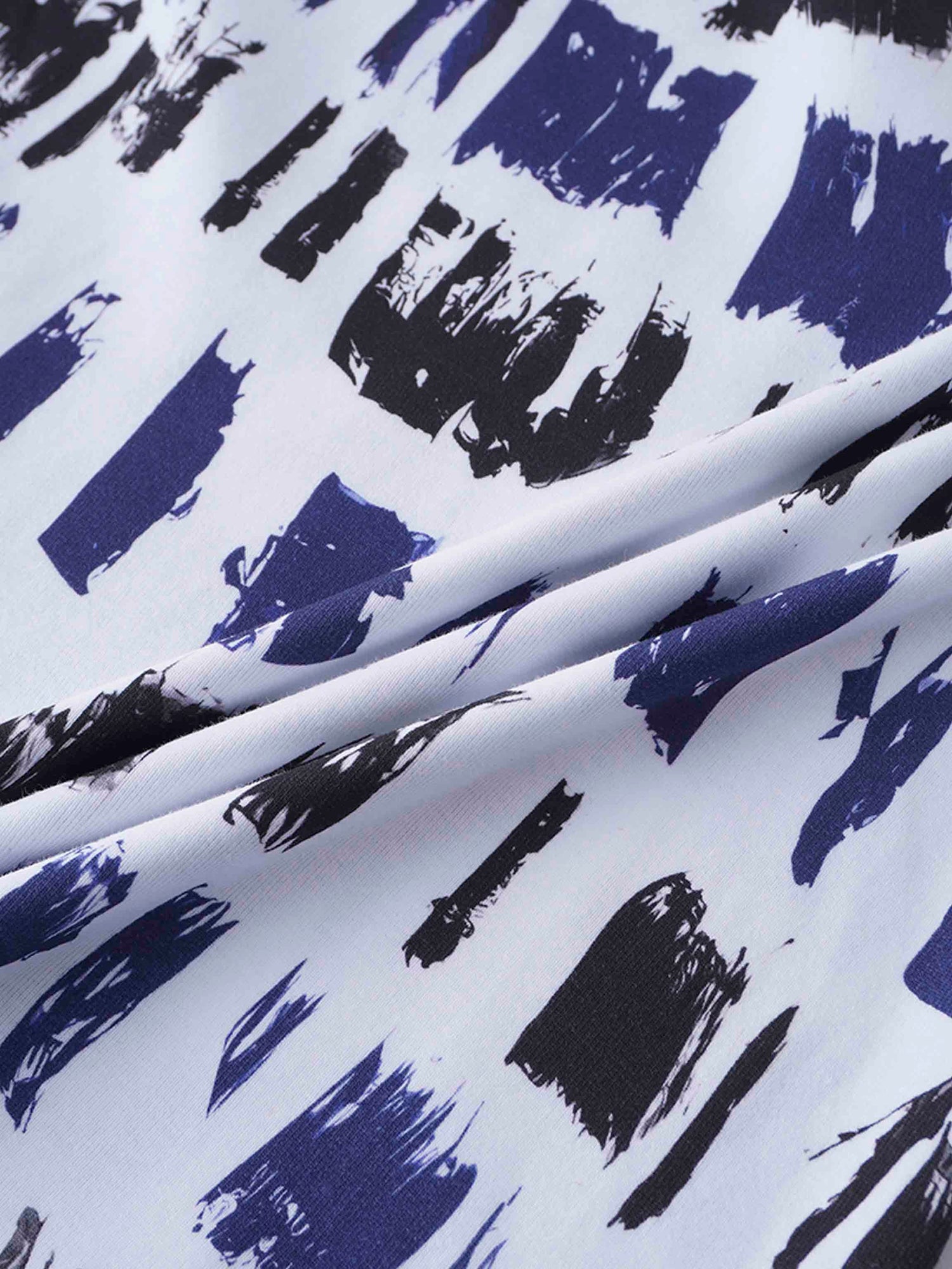 Basic Printed T-shirt-Brushstrokes