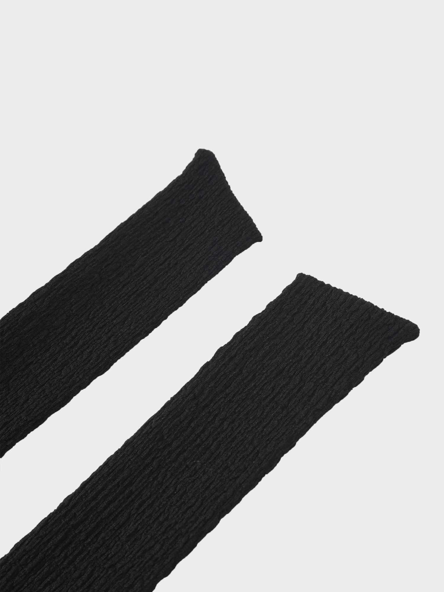 Textured Wrap Maxi Dress-Black