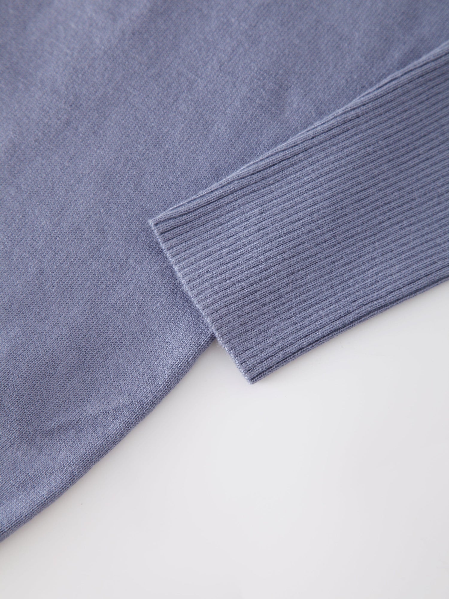 Basic Crew Sweater LS-Denim Blue