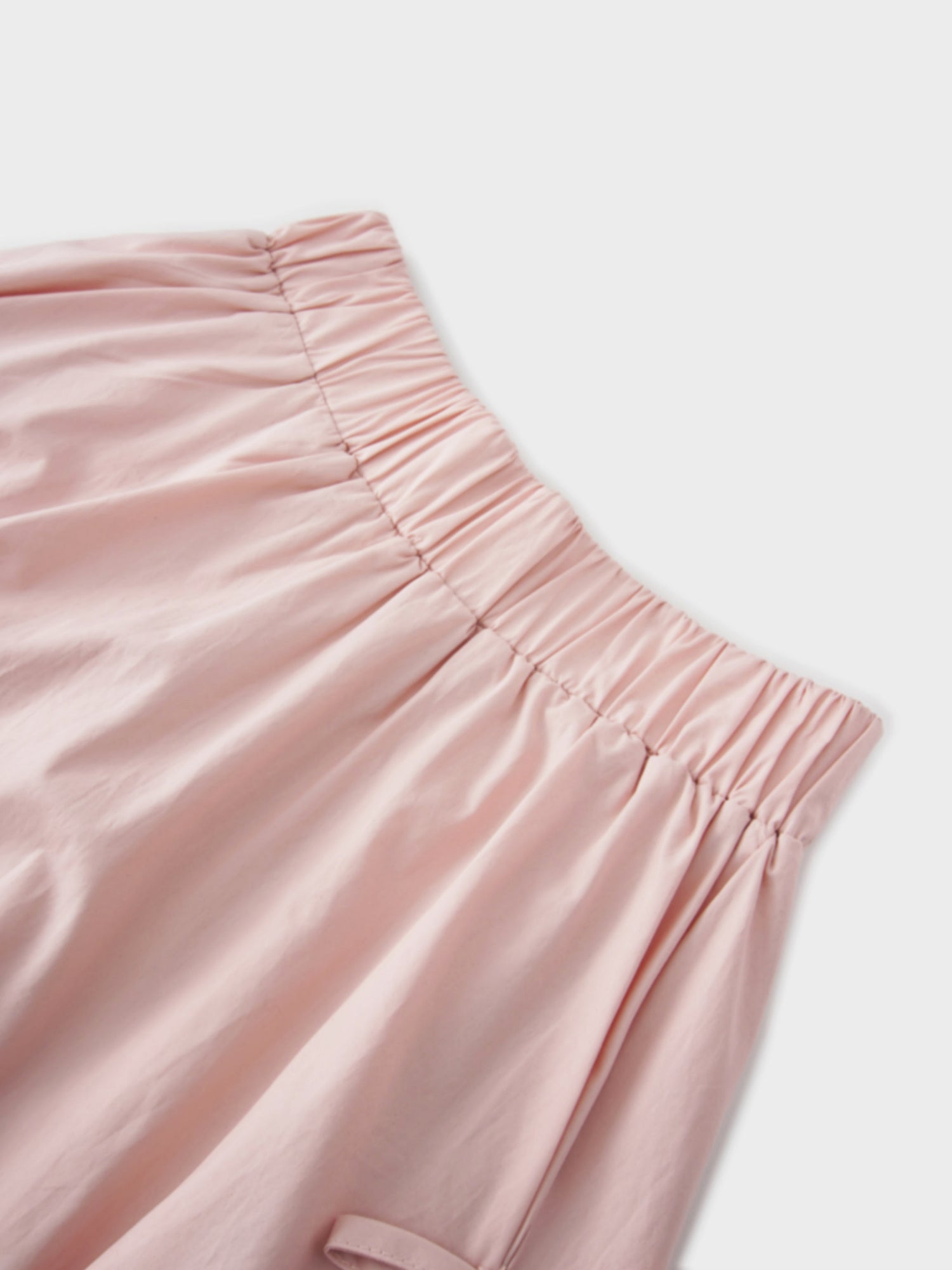 Scattered Bow Full Skirt-Pink