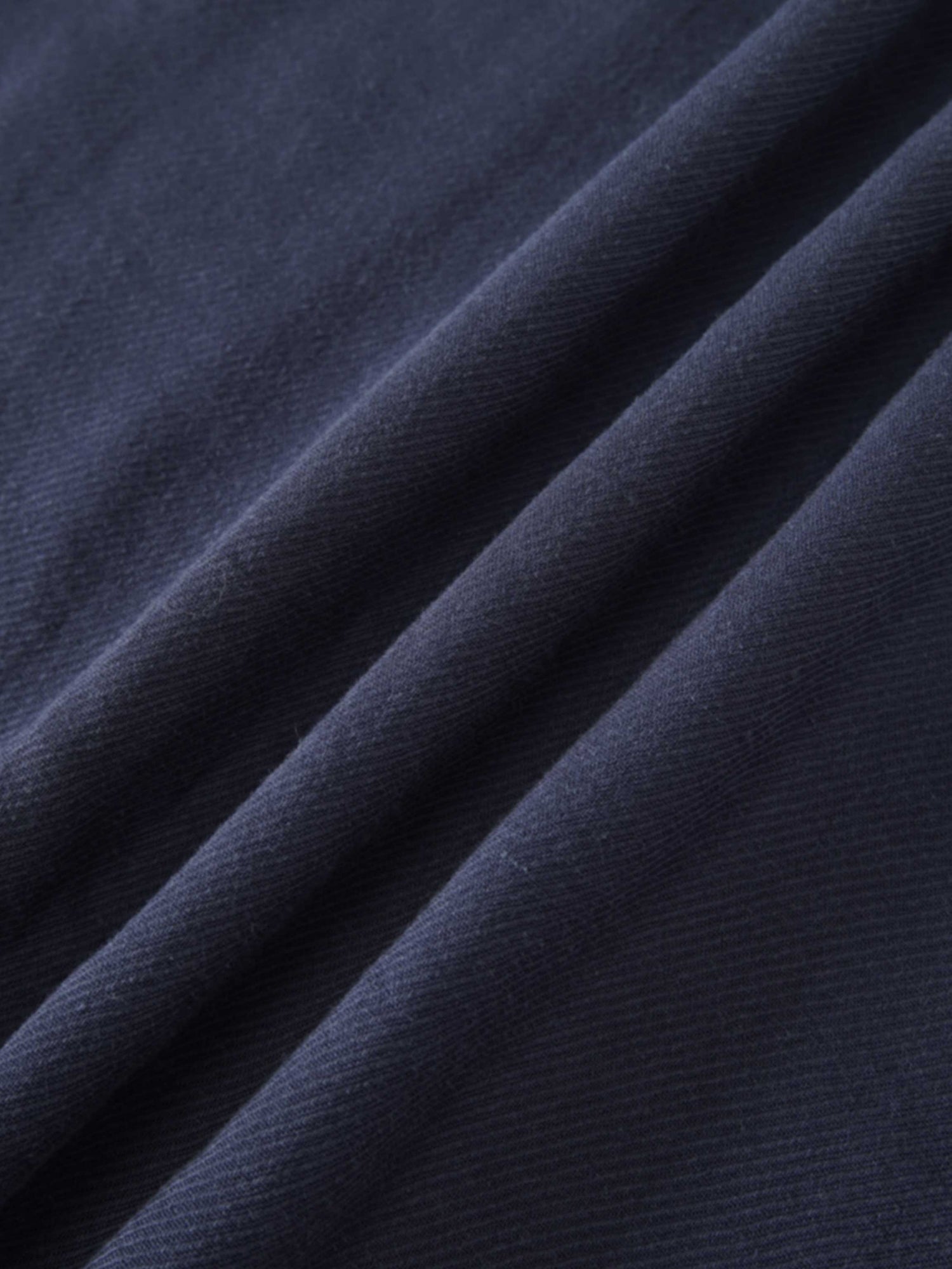 Pleat Top Silk/Linen Blend Dress-Navy